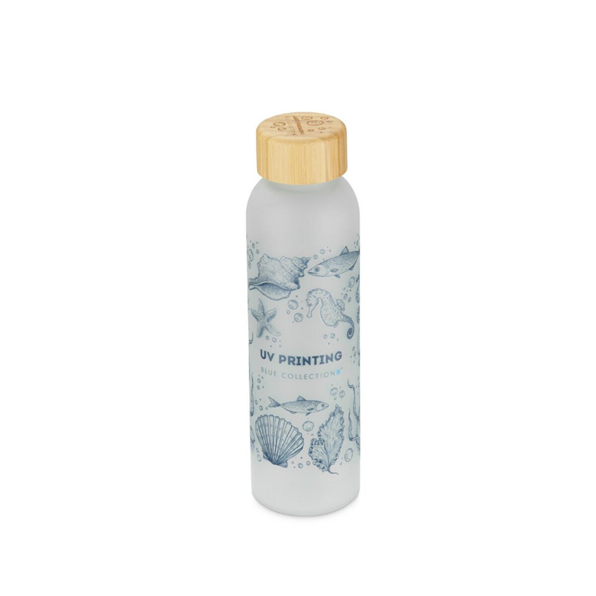 Butelka z recyklingowanego szkła NILLO 500 ml 16259-01_zuv