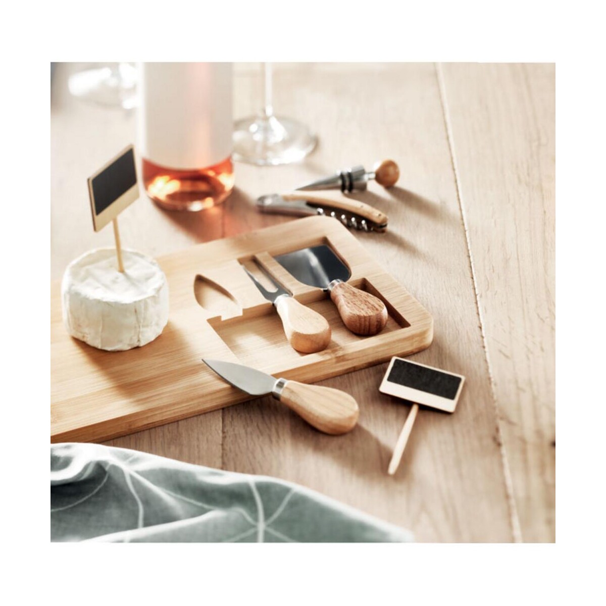 Bambusowe deski do serów GLENAVY mo6414-40-ambiant