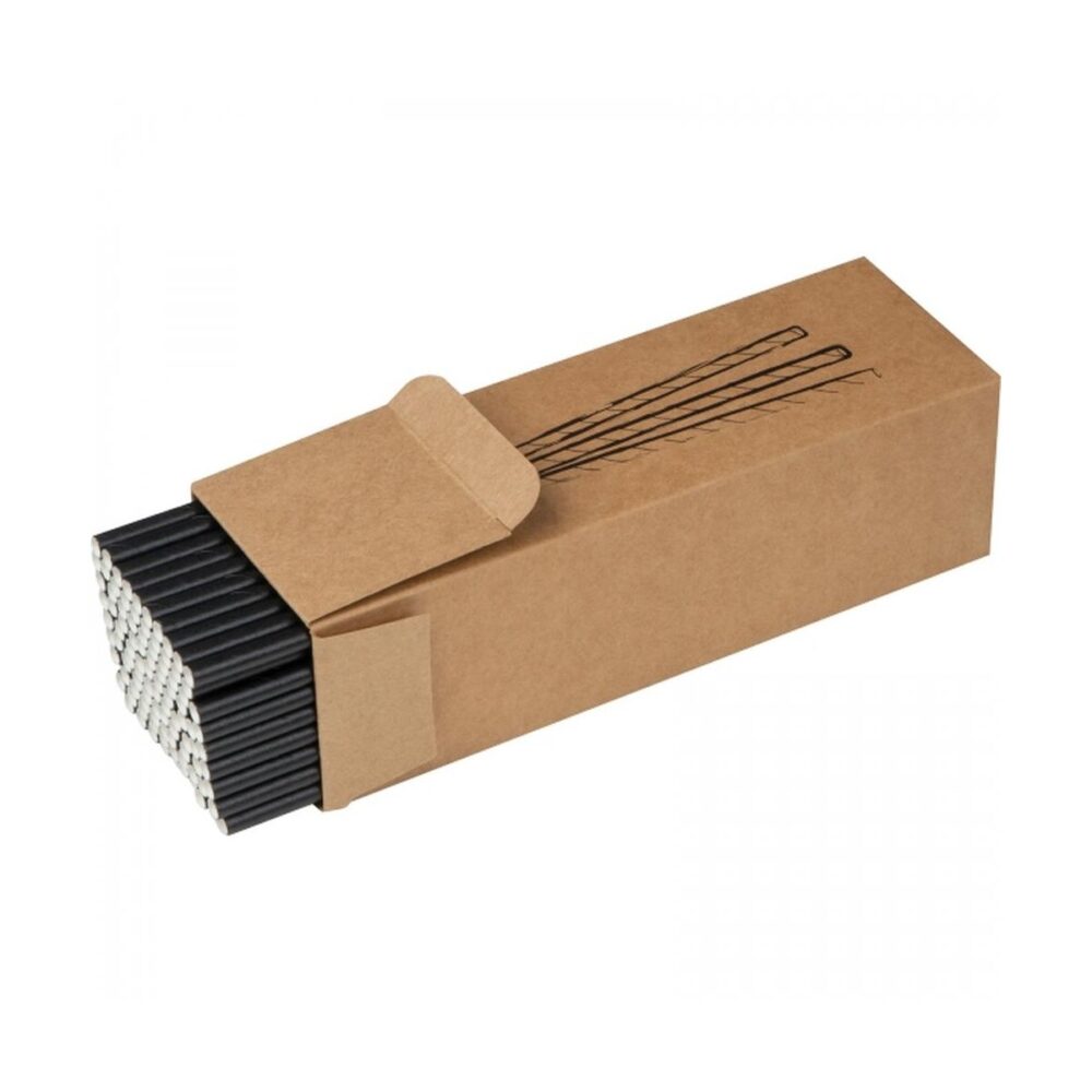 Słomki do napojów tekturowe 100 szt. CARTER slomki-do-napojow-tekturowe-100-szt-8149103