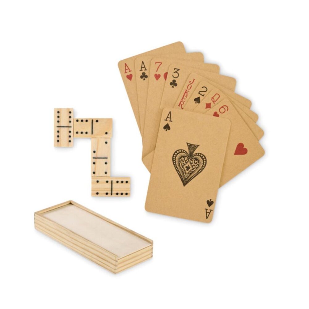 Zestaw domino i karty DOMI&CARDS mo2669-40