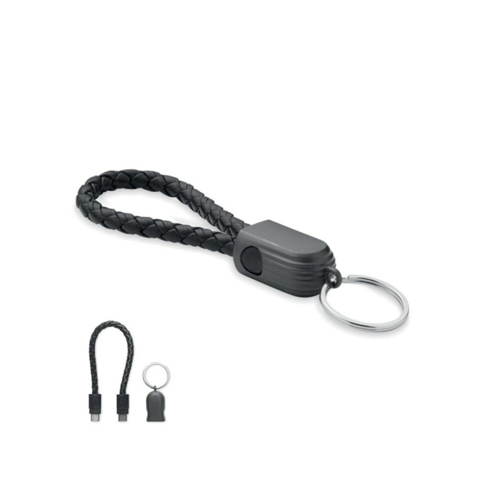 Brelok z kablem USB-C FAULETI LOOP mo2647-03