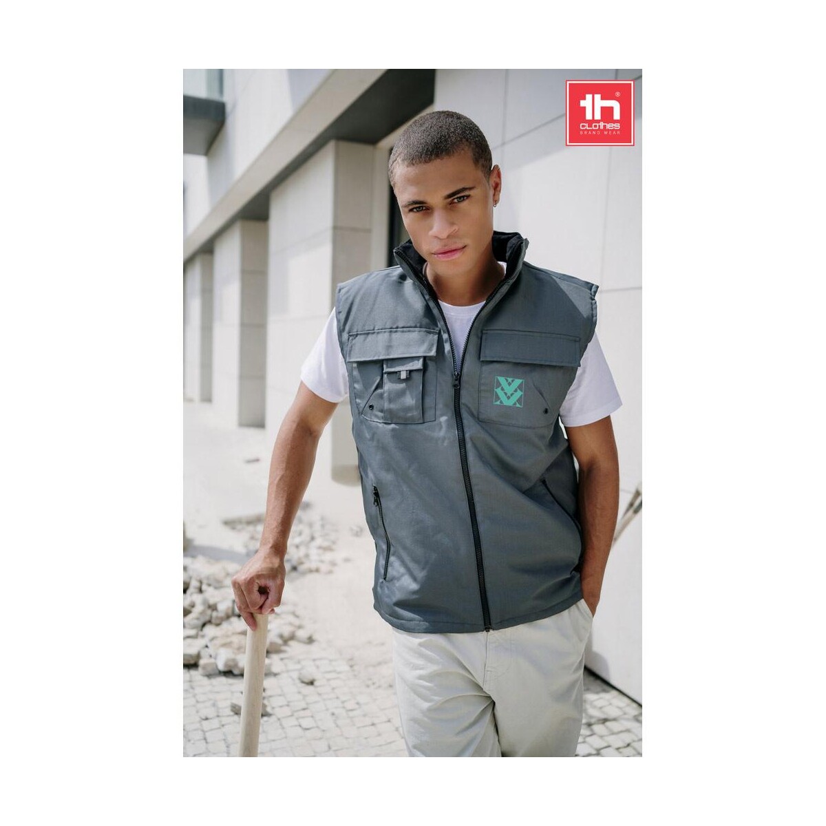 THC STOCKHOLM. Ciepły bezrękawnik z podszewką 30177_set