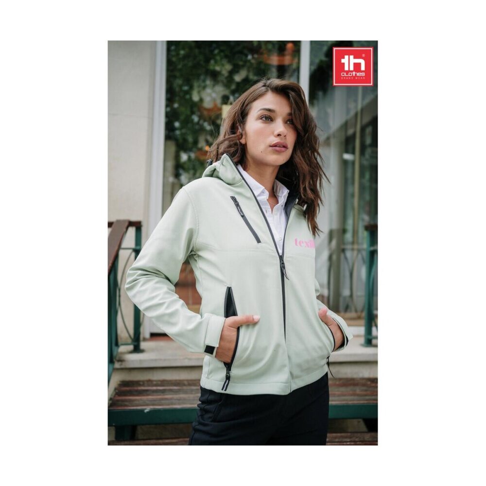 THC ZAGREB WOMEN. Damska kurtka softshell taliowana 30181_set