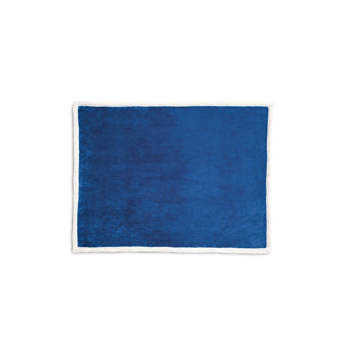 HEIDEN. Dwustronny polarowy koc (190 g/m²) z satynową wstążką i etykietą do personalizacji 99078_114-a