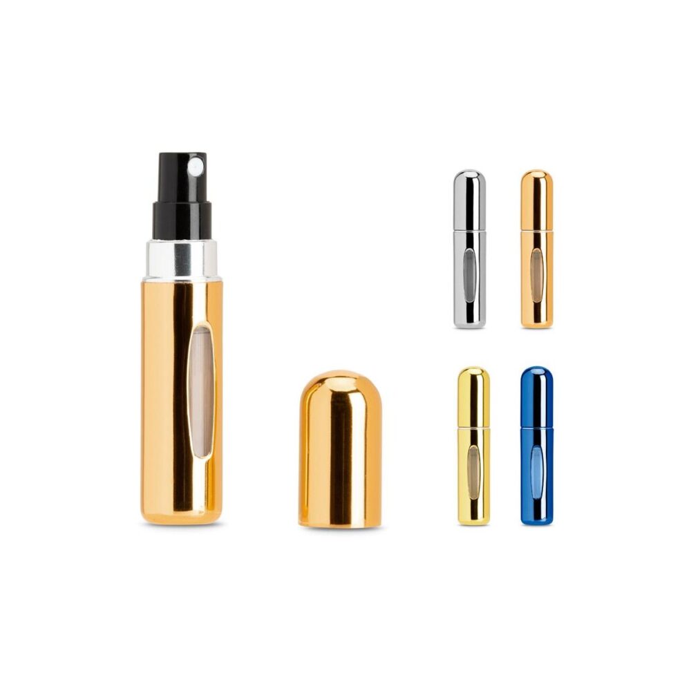 LINDEN. Aluminiowy atomizer do perfum z możliwością łatwego napełniania 95111_set