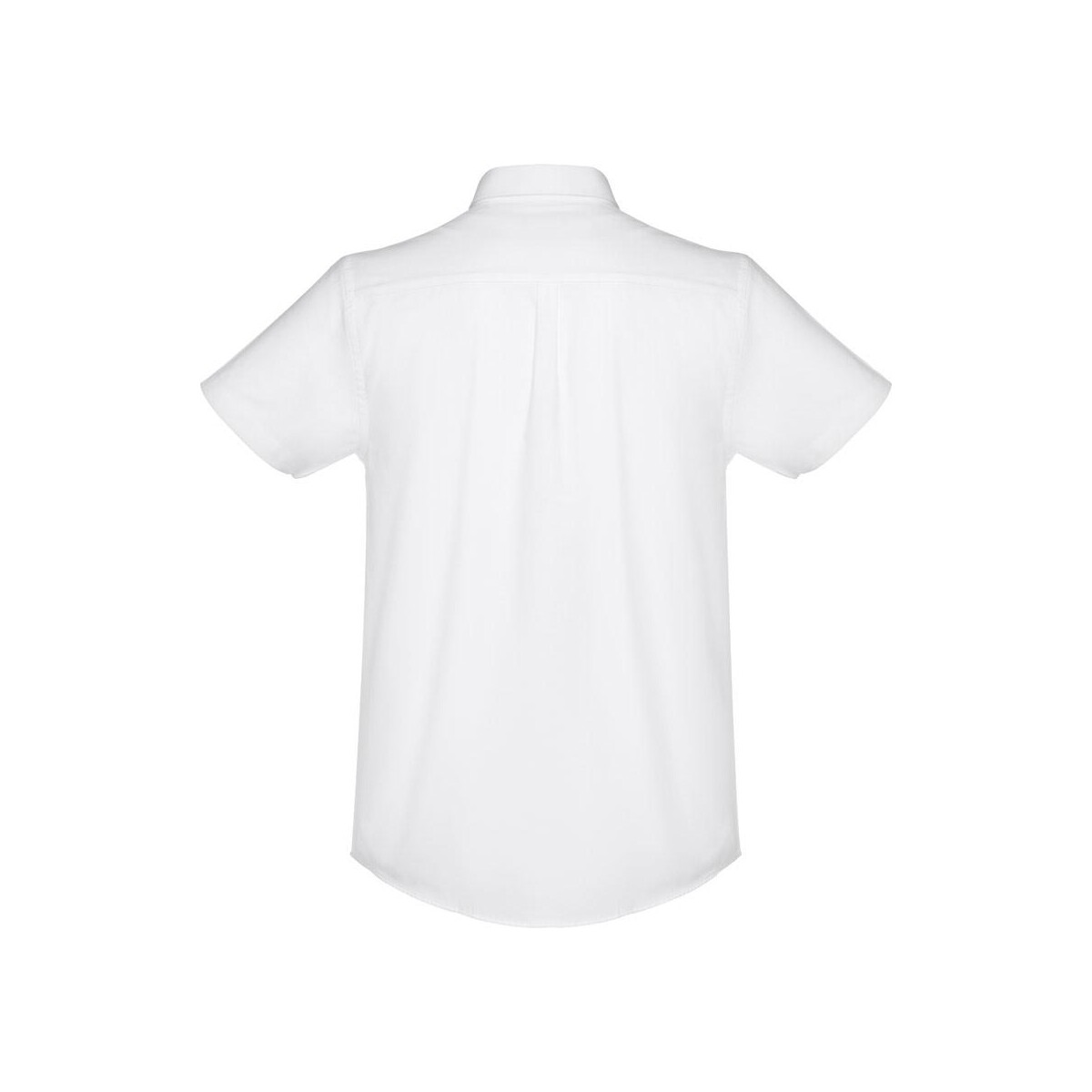 THC LONDON WH. Męska koszula oxford z krótkim rękawem. Kolor biały 30200_106-b