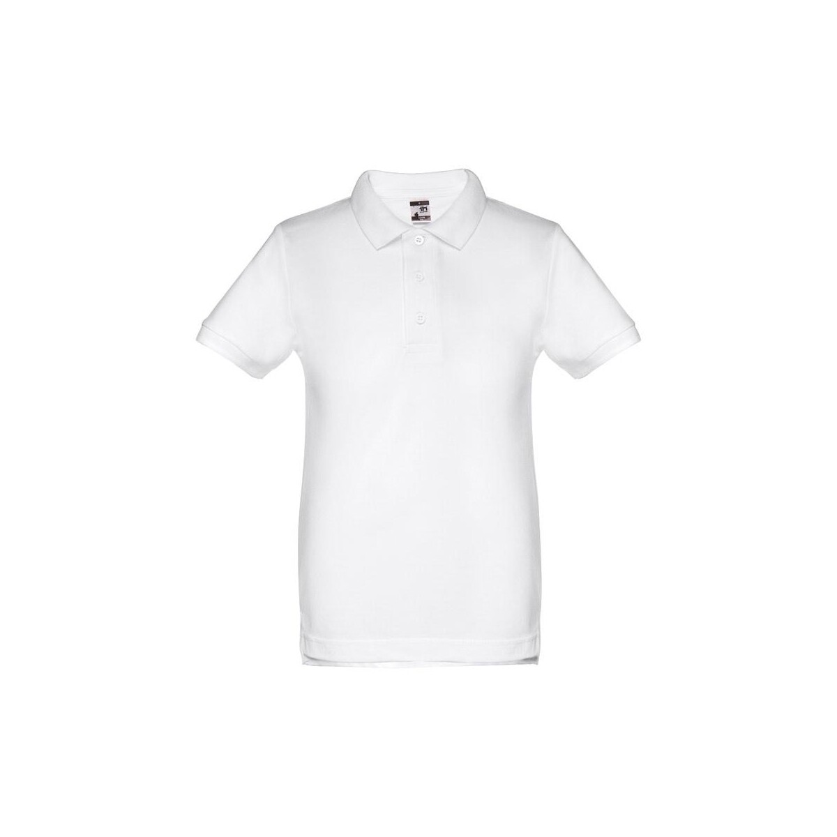 THC ADAM KIDS WH. Koszulka polo z krótkim rękawem dla dzieci (unisex). Kolor biały 30172_106