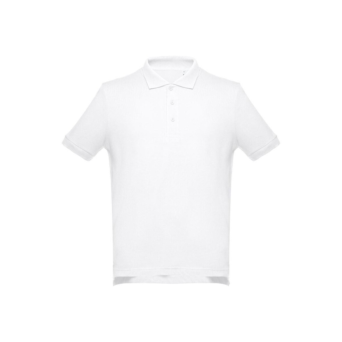 THC ADAM WH. Męska bawełniana koszulka polo z krótkim rękawem. Kolor biały 30130_106