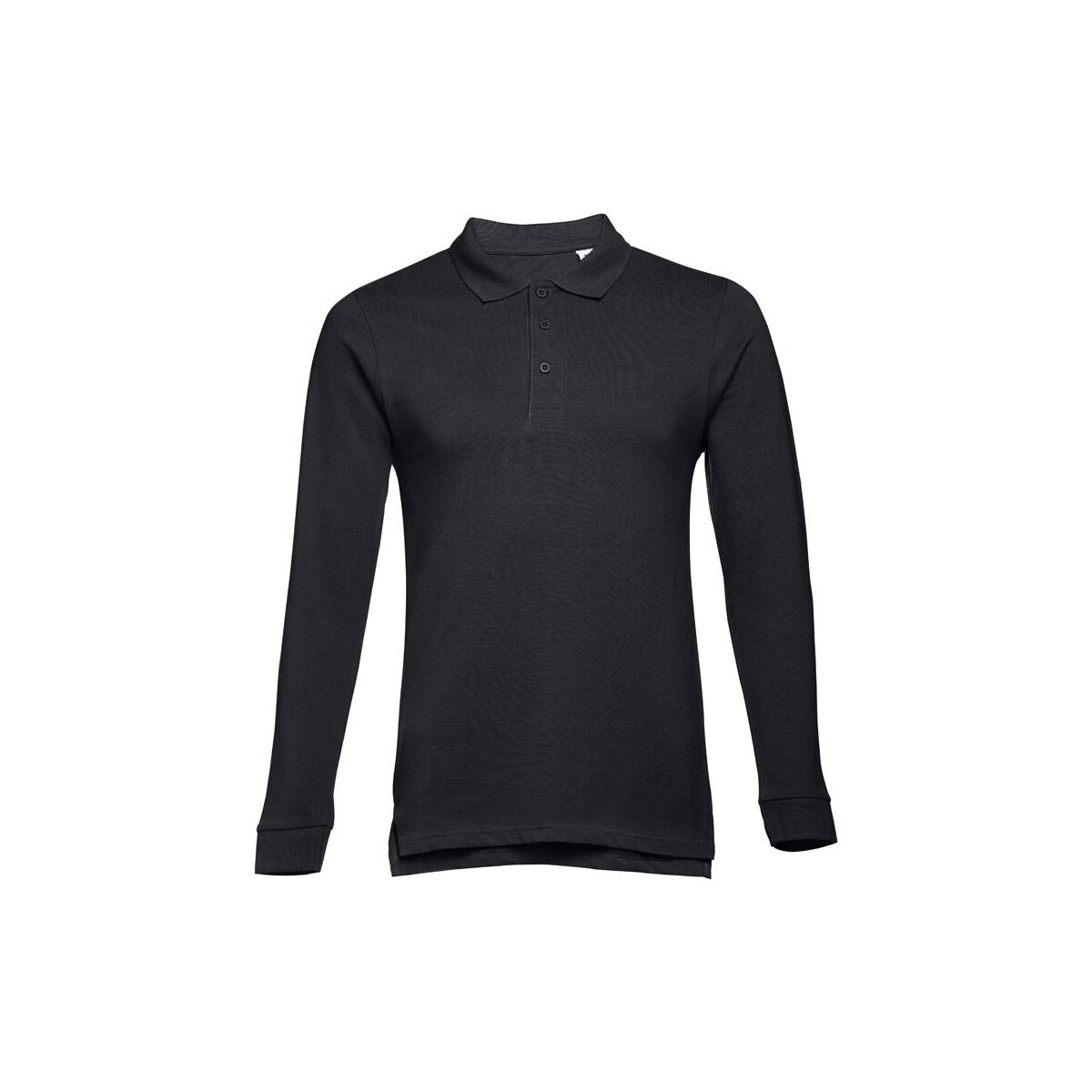 THC BERN II. Męska koszulka polo z długim rękawem z bawełny zgrzebnej 11171_184-a