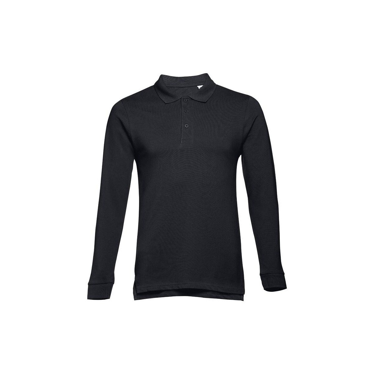 THC BERN. Męska koszulka polo z długim rękawem z bawełny zgrzebnej 30141_103
