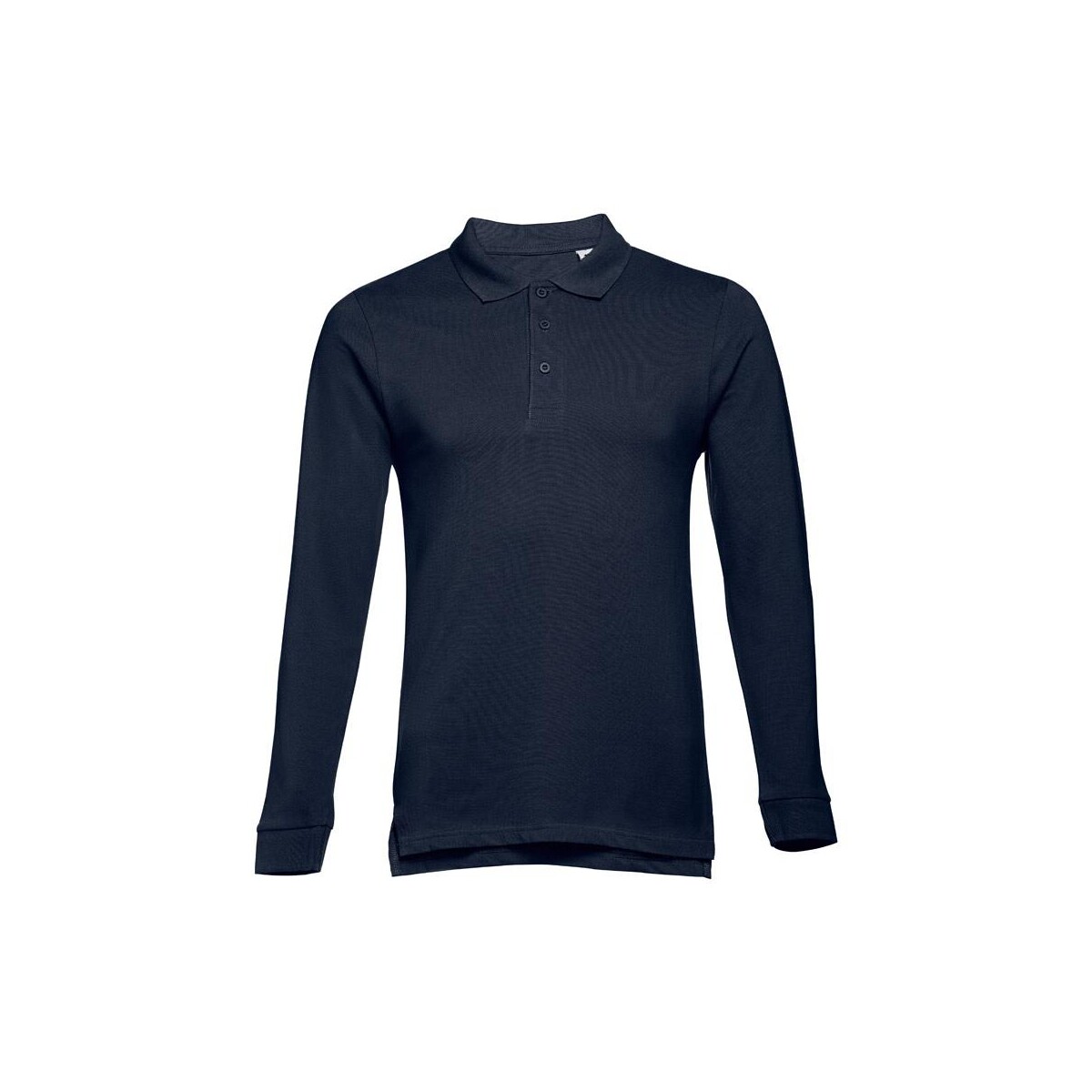 THC BERN. Męska koszulka polo z długim rękawem z bawełny zgrzebnej 30141_104