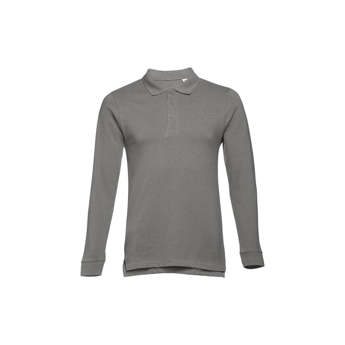 THC BERN. Męska koszulka polo z długim rękawem z bawełny zgrzebnej 30141_113-a