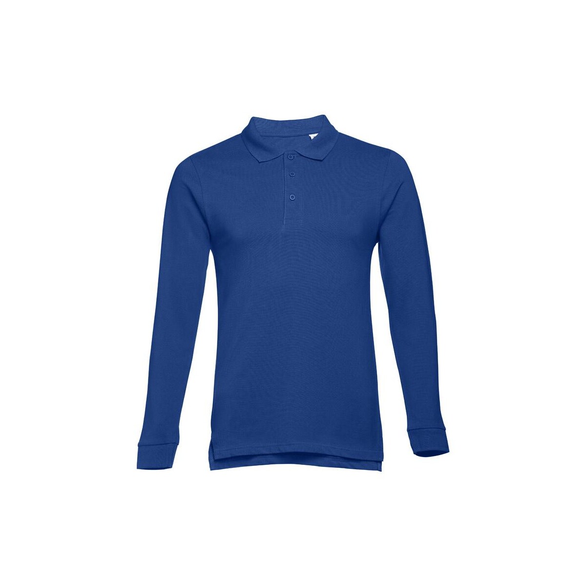 THC BERN. Męska koszulka polo z długim rękawem z bawełny zgrzebnej 30141_114