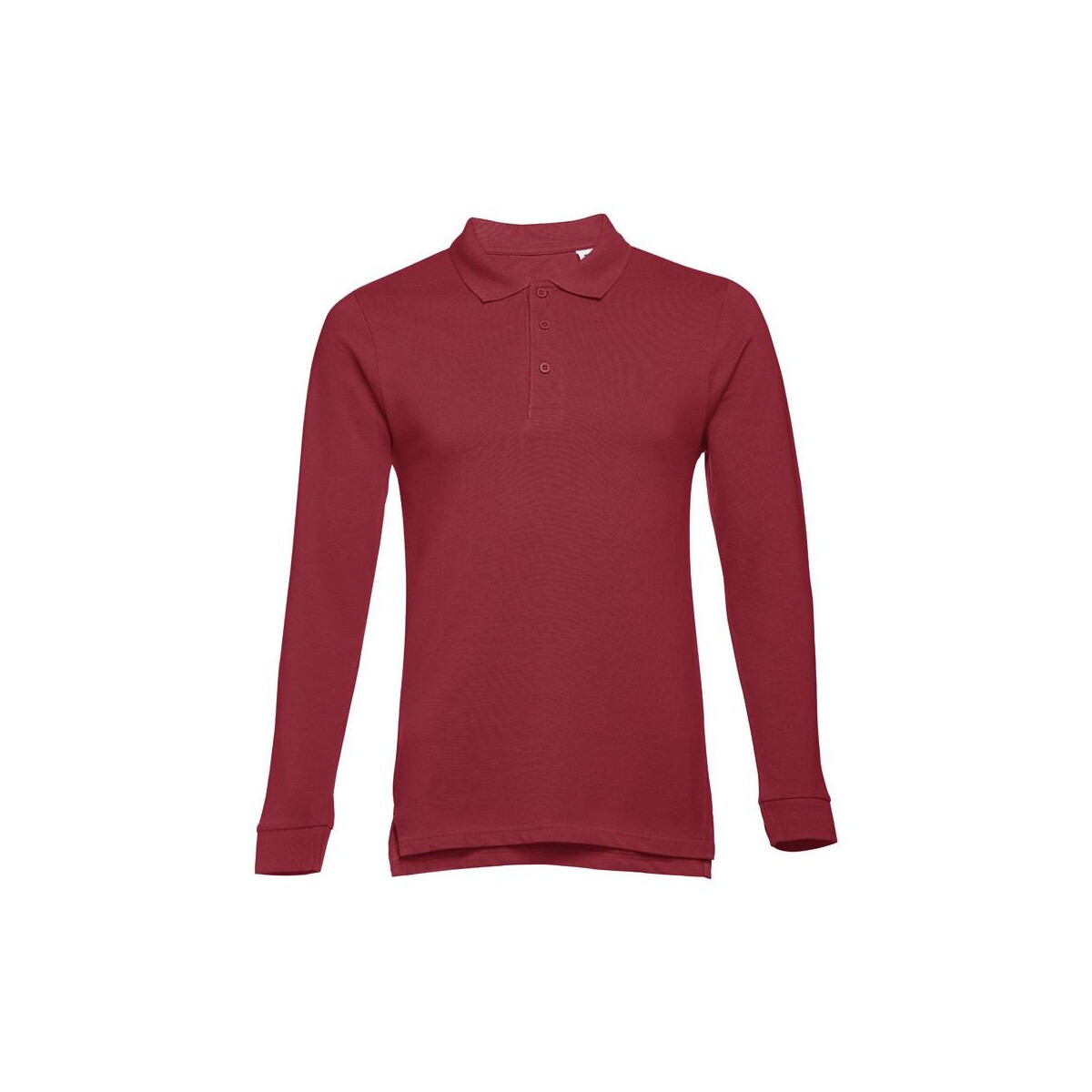 THC BERN. Męska koszulka polo z długim rękawem z bawełny zgrzebnej 30141_115