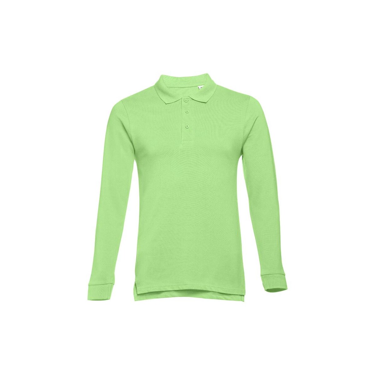 THC BERN. Męska koszulka polo z długim rękawem z bawełny zgrzebnej 30141_119-a