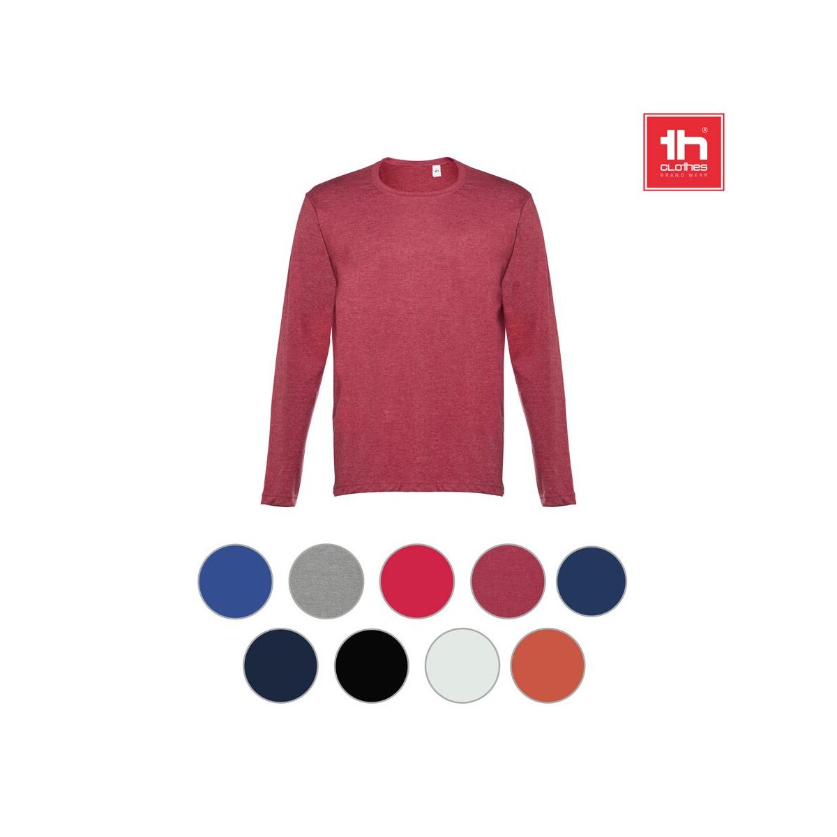 THC BUCHAREST. Męski t-shirt z długim rękawem 30124_a
