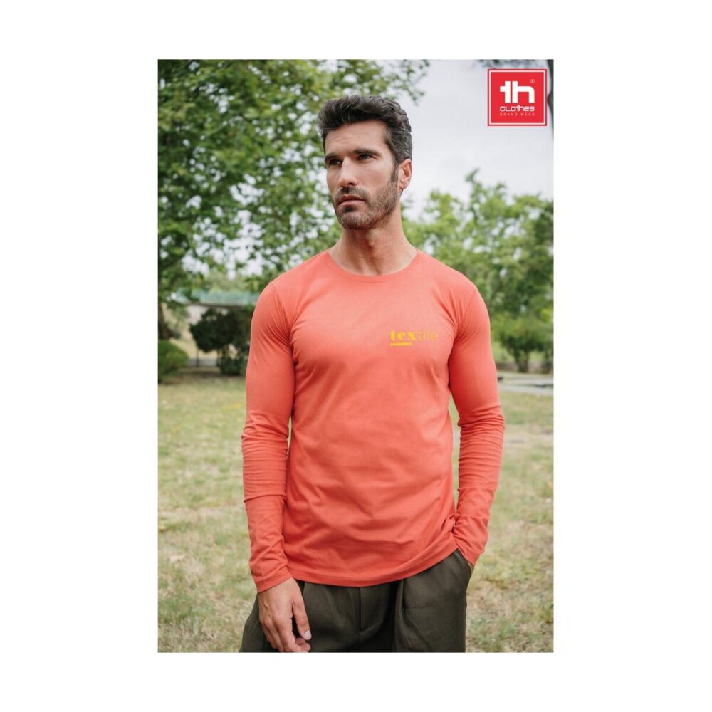 THC BUCHAREST. Męski t-shirt z długim rękawem 30124_set