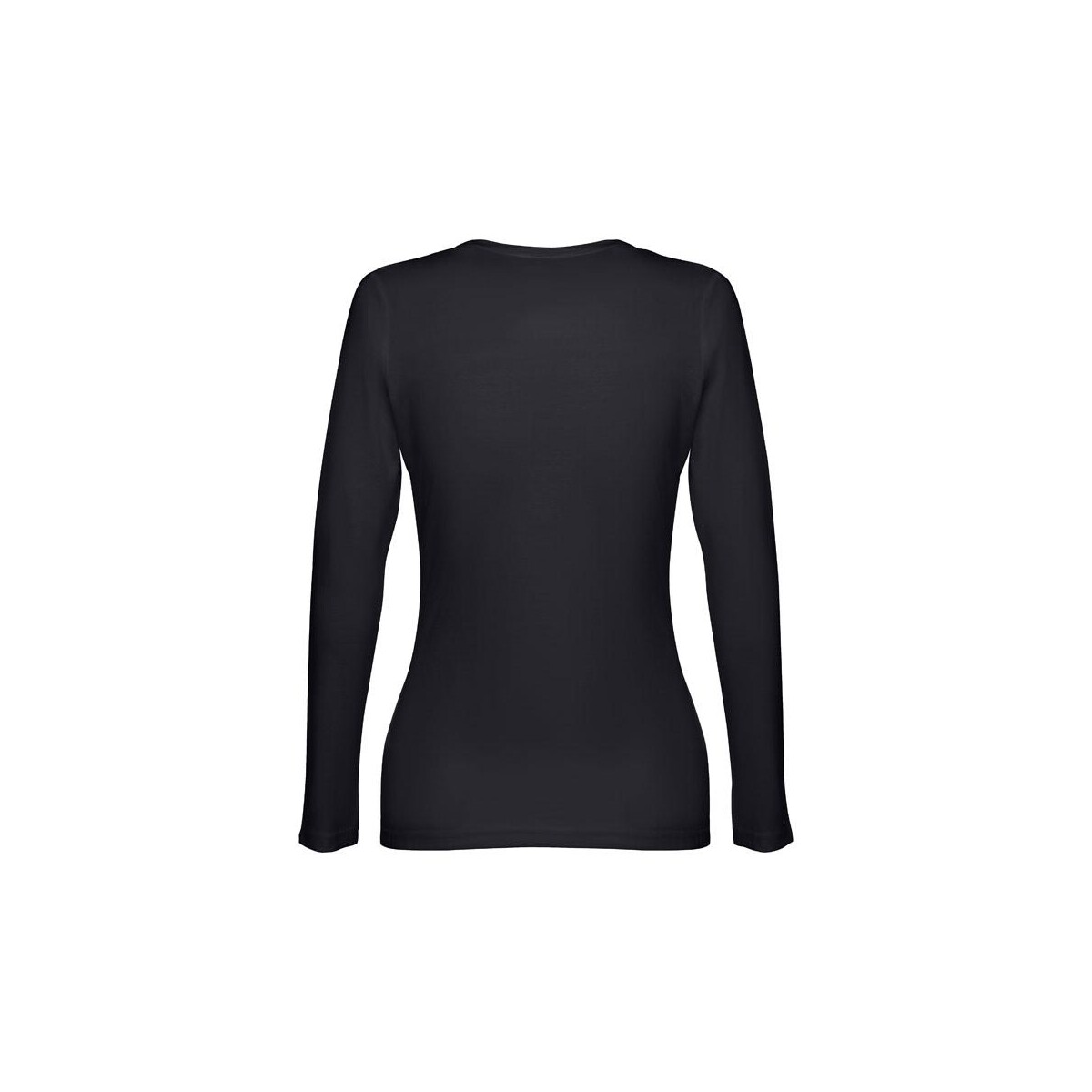 THC BUCHAREST WOMEN II. Bawełniany T-shirt damski z długim rękawem taliowany 11166_103-b