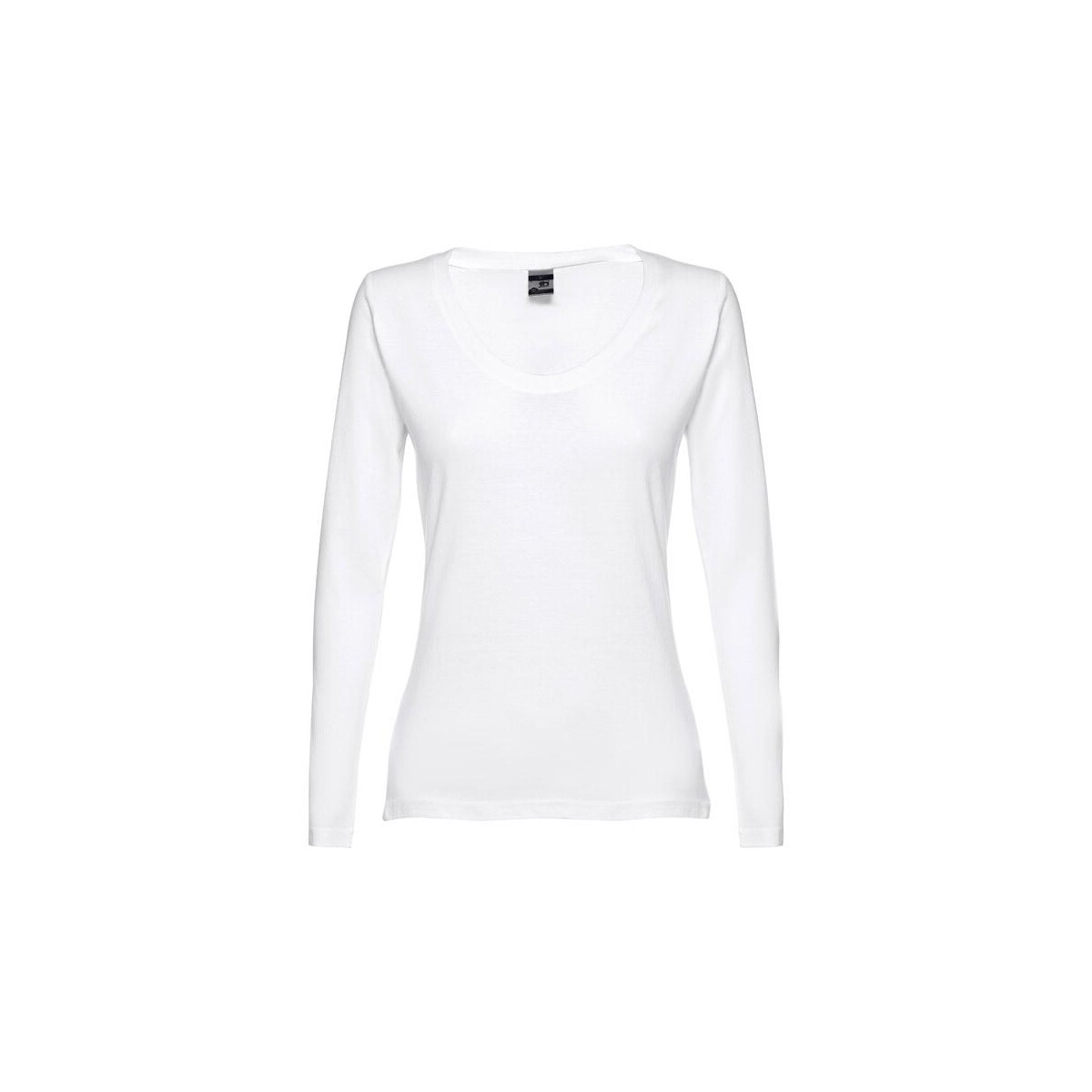 THC BUCHAREST WOMEN WH. T-shirt damski z długim rękawem taliowany 30125_106-a