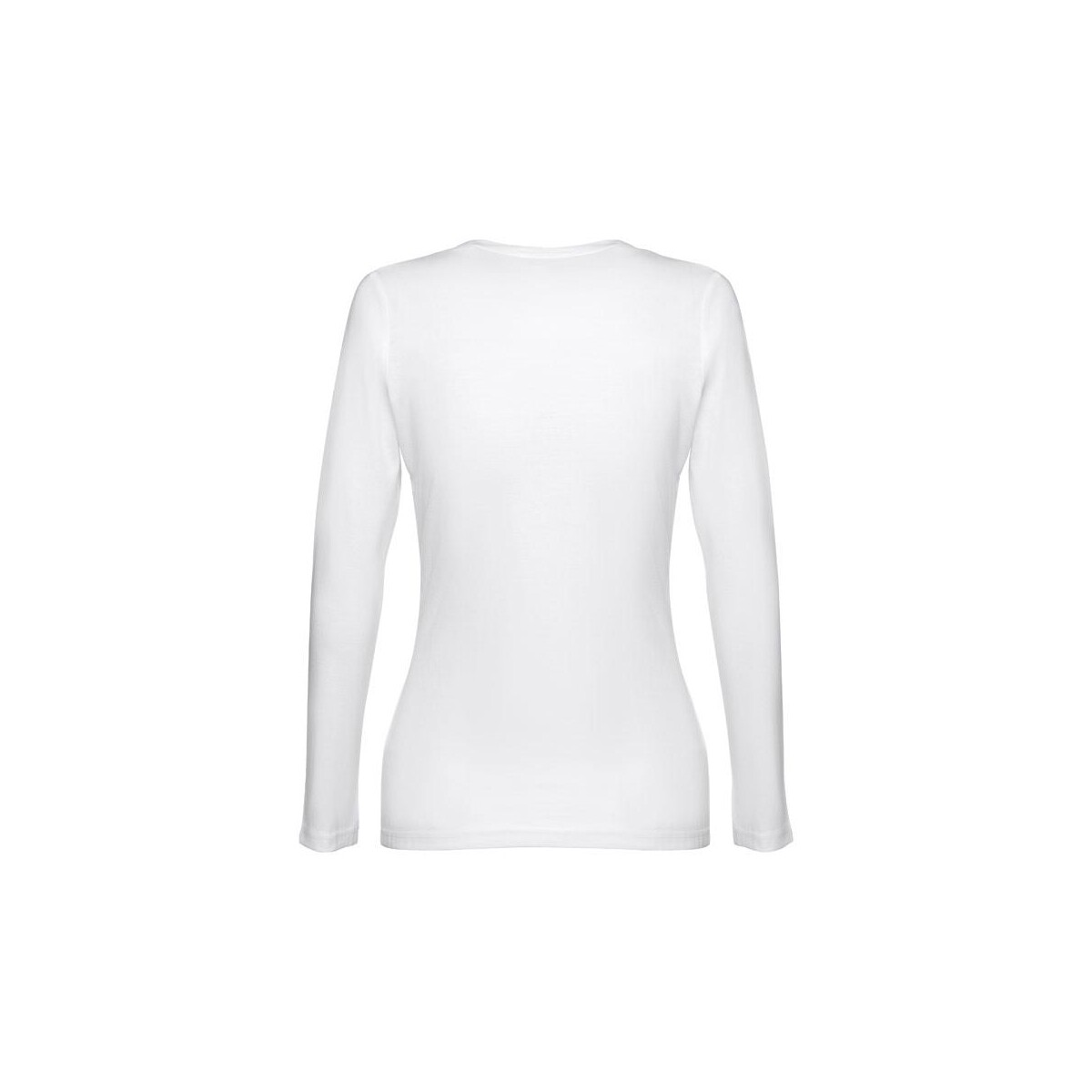 THC BUCHAREST WOMEN WH. T-shirt damski z długim rękawem taliowany 30125_106-b