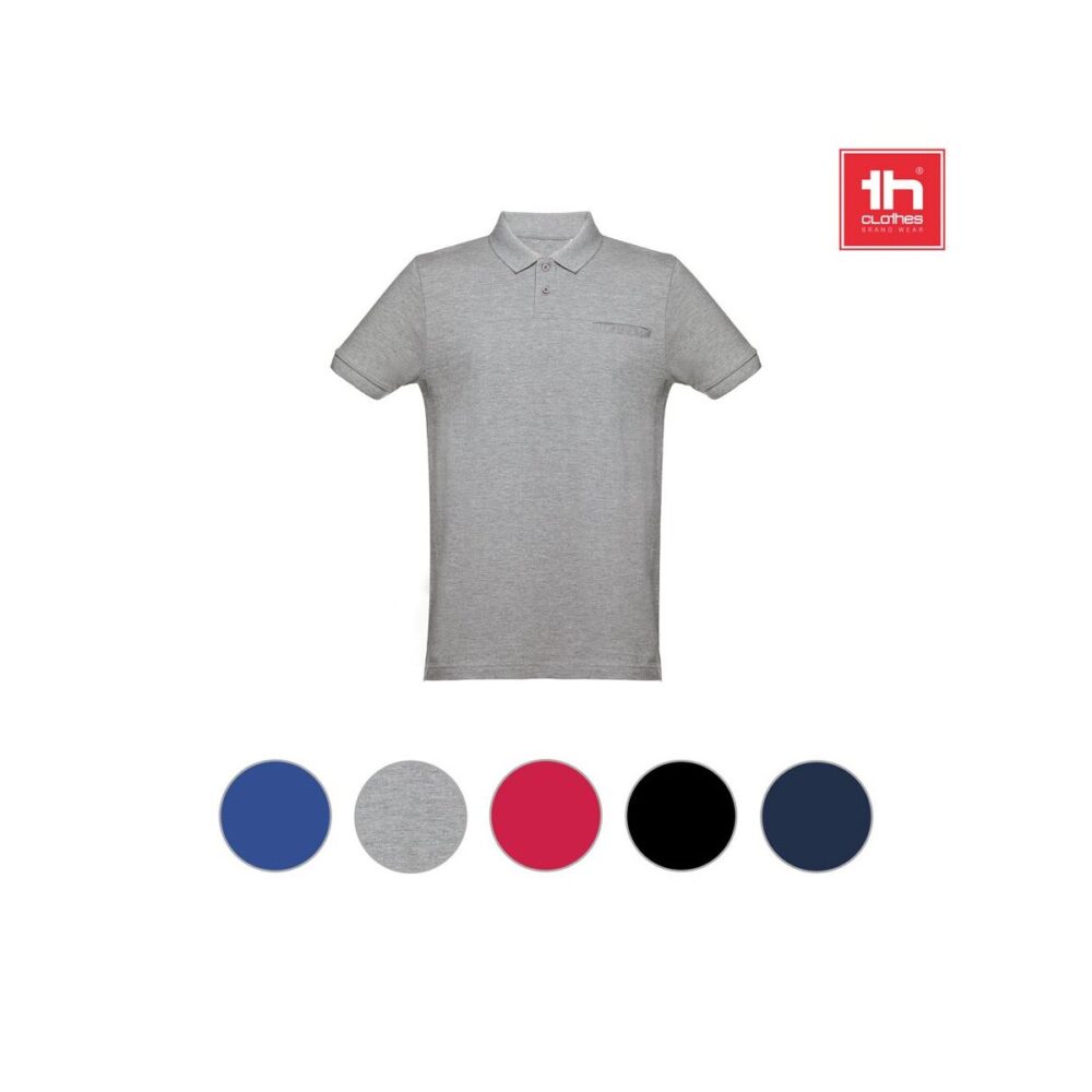 THC DHAKA. Męski polo t-shirt 30208_set