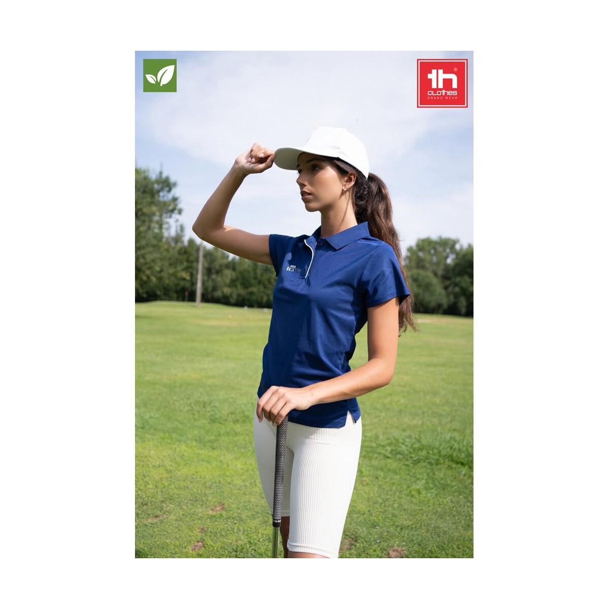 THC DYNAMIC WOMEN. Techniczna koszulka polo dla kobiet 30292_set