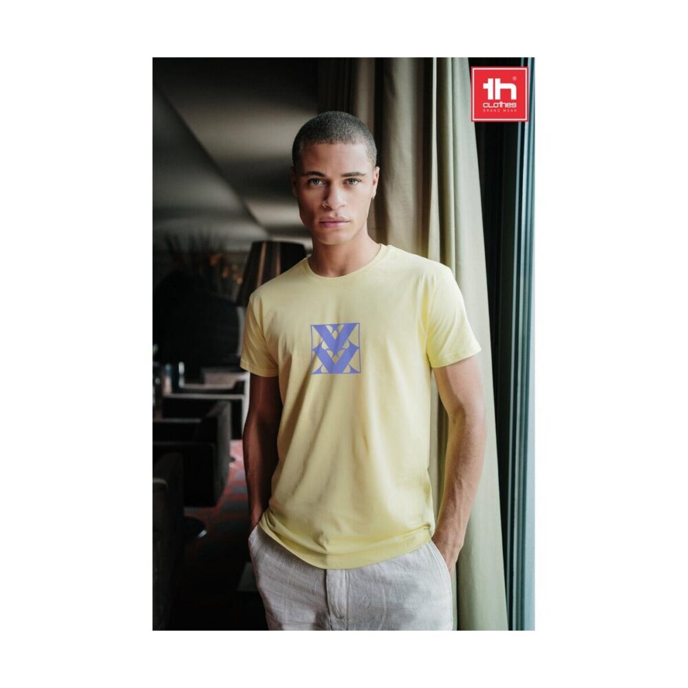 THC LUANDA. T-shirt męski z bawełny rurkowej 30102_set