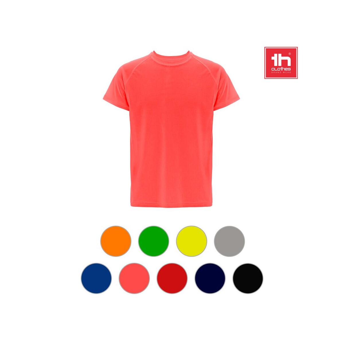 THC MOVE. T-shirt techniczny z krótkim rękawem wykonany z poliestru 30273_a