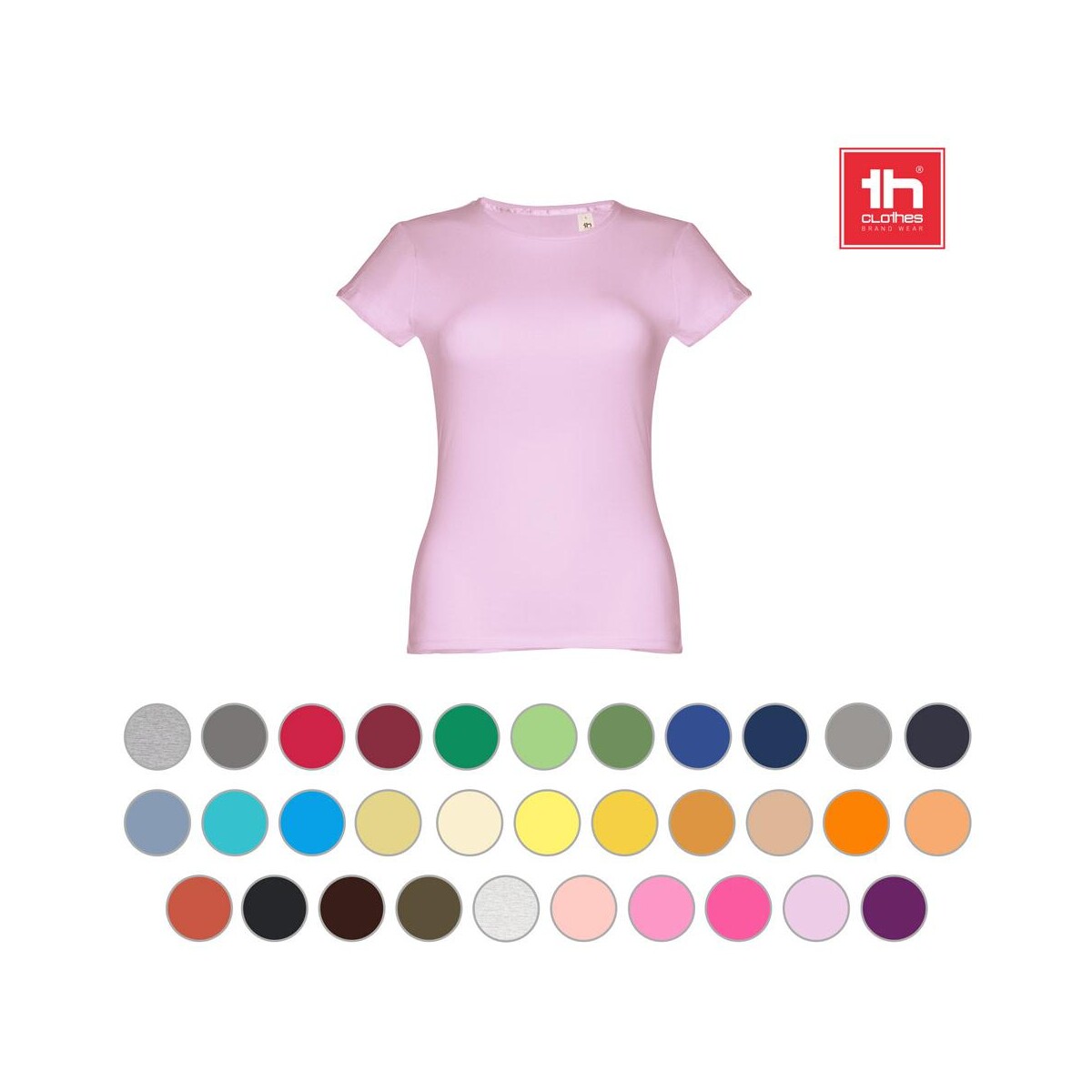 THC SOFIA. Damska koszulka bawełniana taliowana 30106_a