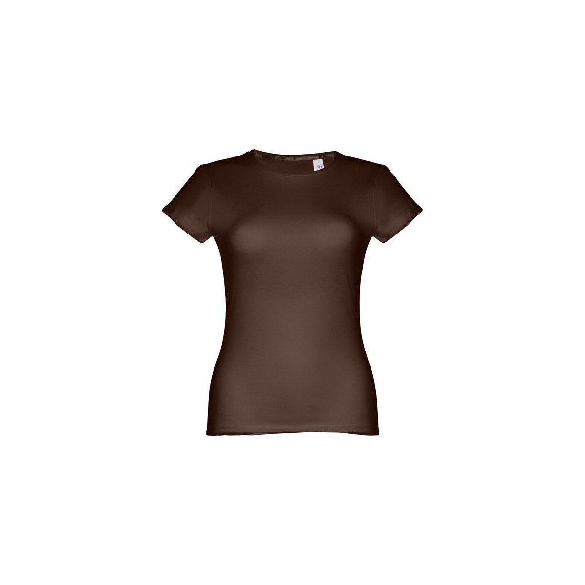 THC SOFIA II. Damska koszulka bawełniana taliowana 11155_121-a