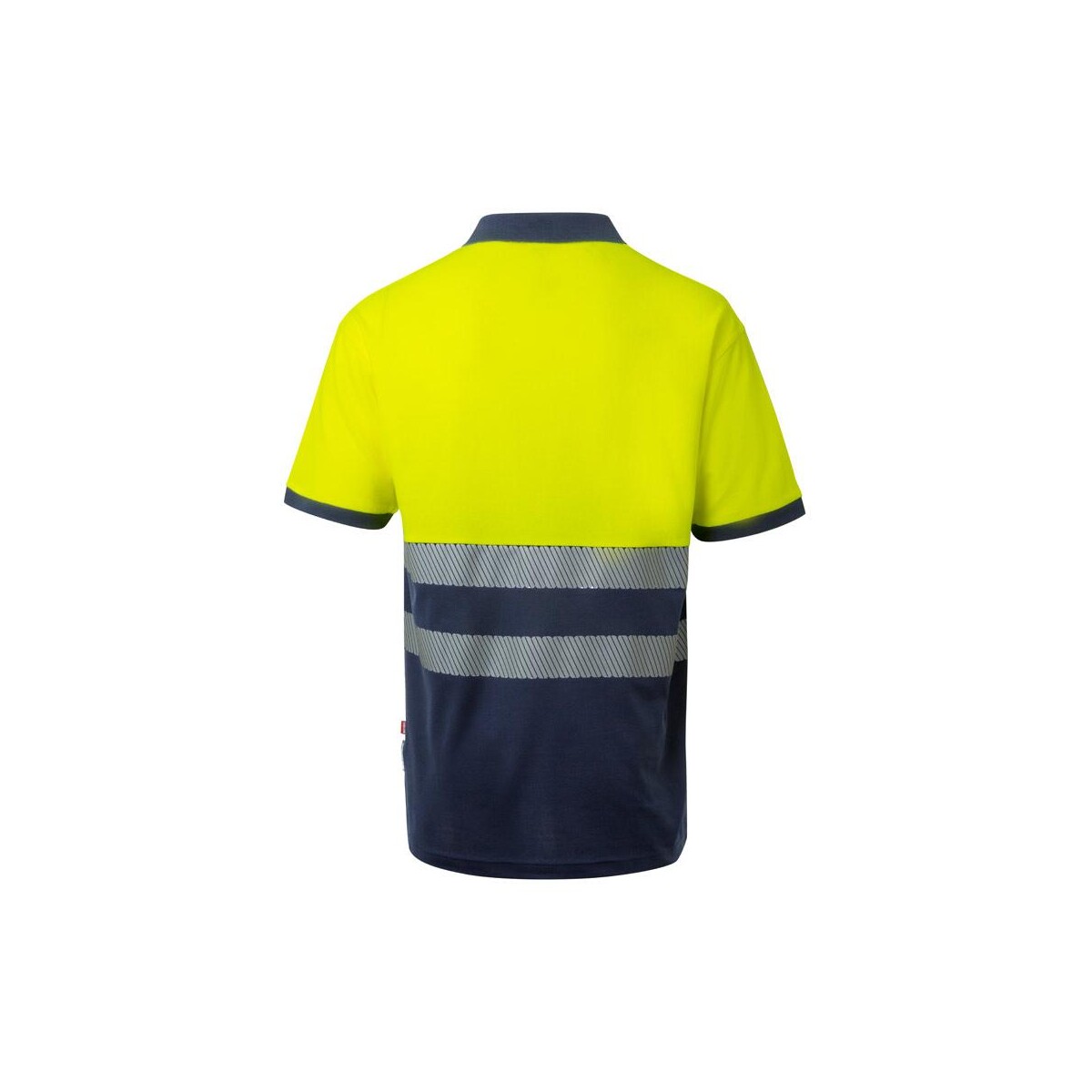 VL ACHELOUS. Dwukolorowa koszulka polo piqué (150 g/m²) z krótkim rękawem, z bawełny (55%) i poliestru (45%) 36100_204-b