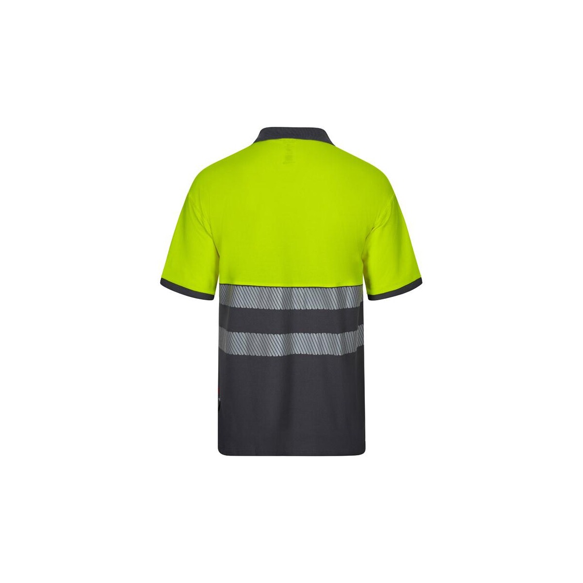 VL ACHELOUS. Dwukolorowa koszulka polo piqué (150 g/m²) z krótkim rękawem, z bawełny (55%) i poliestru (45%) 36100_207-b