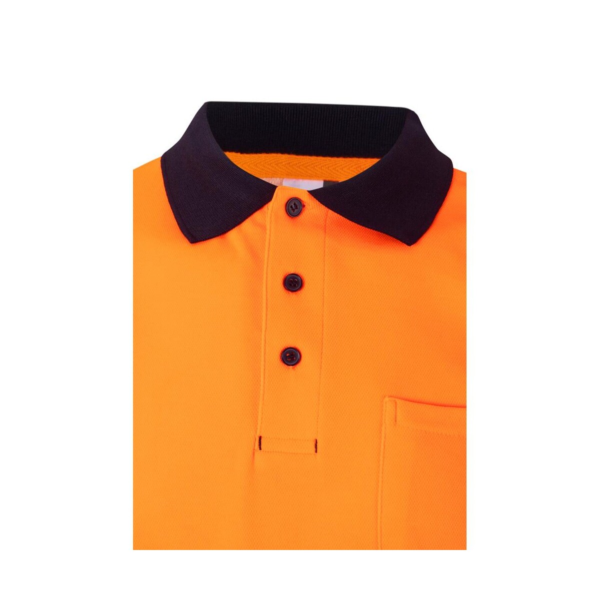 VL ACHELOUS. Dwukolorowa koszulka polo piqué (150 g/m²) z krótkim rękawem, z bawełny (55%) i poliestru (45%) 36100_214-f