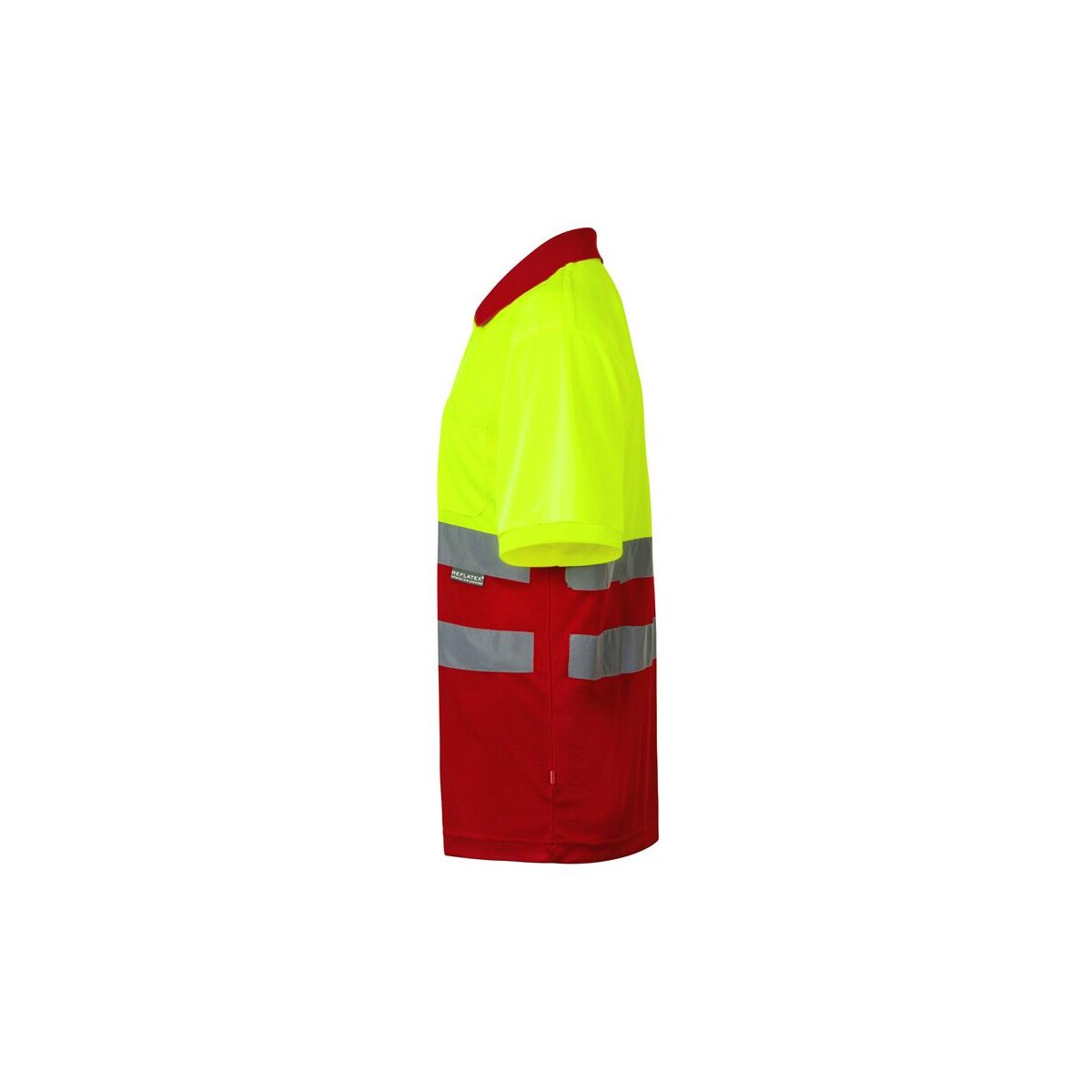 VL CUPID. Dwukolorowa koszulka polo w ptasie oczy (160 g/m²) z krótkimi rękawami, wykonana z poliestru (100%) 36063_205-c