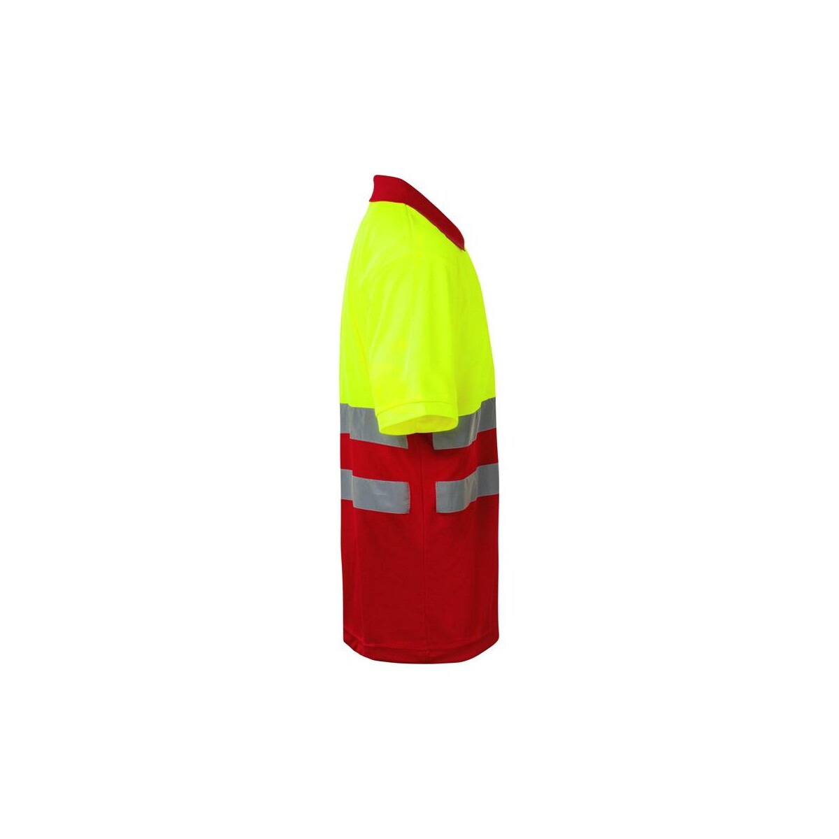 VL CUPID. Dwukolorowa koszulka polo w ptasie oczy (160 g/m²) z krótkimi rękawami, wykonana z poliestru (100%) 36063_205-d