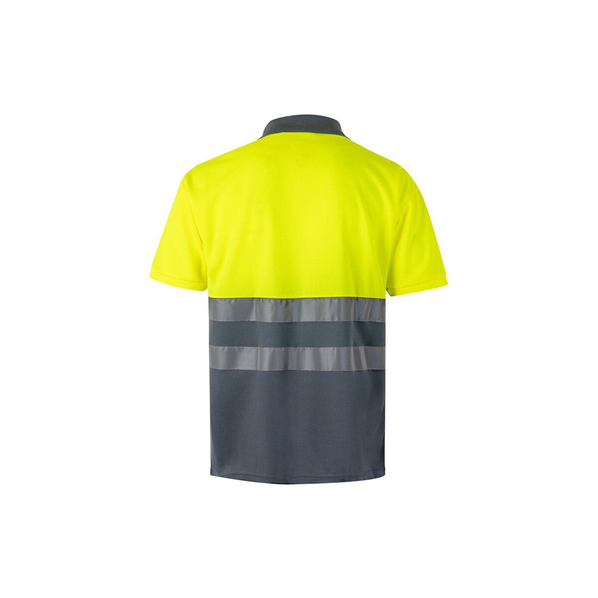 VL CUPID. Dwukolorowa koszulka polo w ptasie oczy (160 g/m²) z krótkimi rękawami, wykonana z poliestru (100%) 36063_207-b