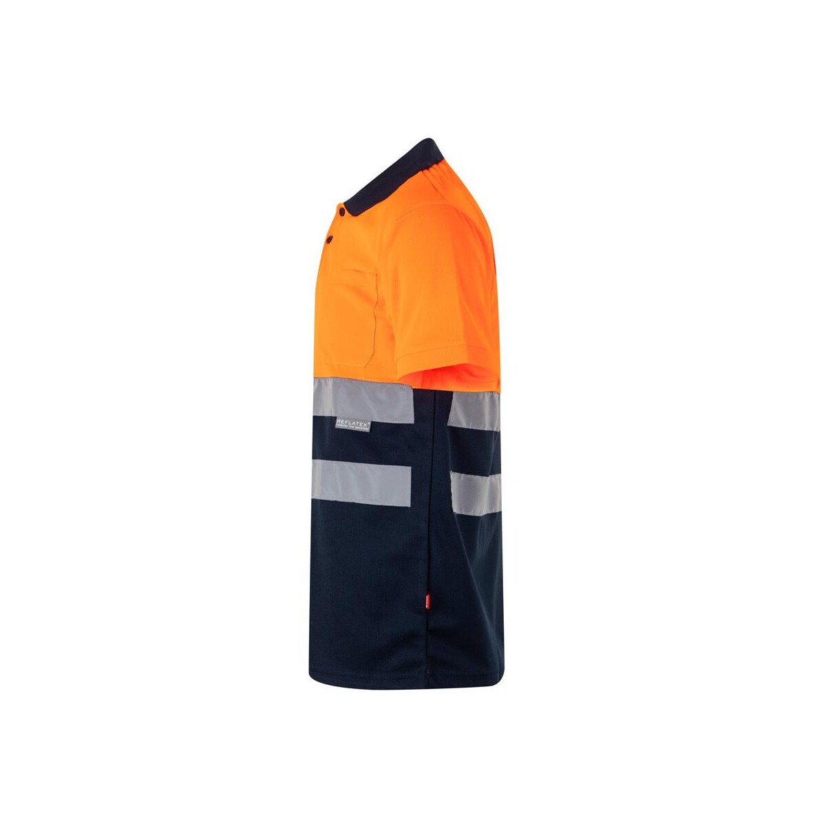 VL CUPID. Dwukolorowa koszulka polo w ptasie oczy (160 g/m²) z krótkimi rękawami, wykonana z poliestru (100%) 36063_214-c