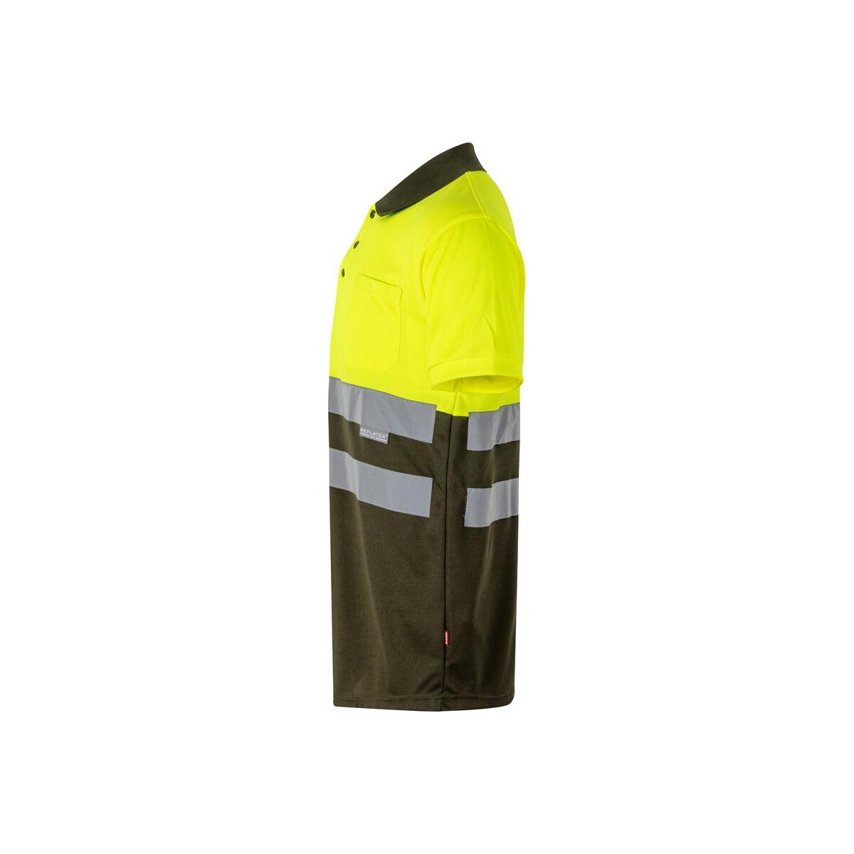 VL CUPID. Dwukolorowa koszulka polo w ptasie oczy (160 g/m²) z krótkimi rękawami, wykonana z poliestru (100%) 36063_219-c