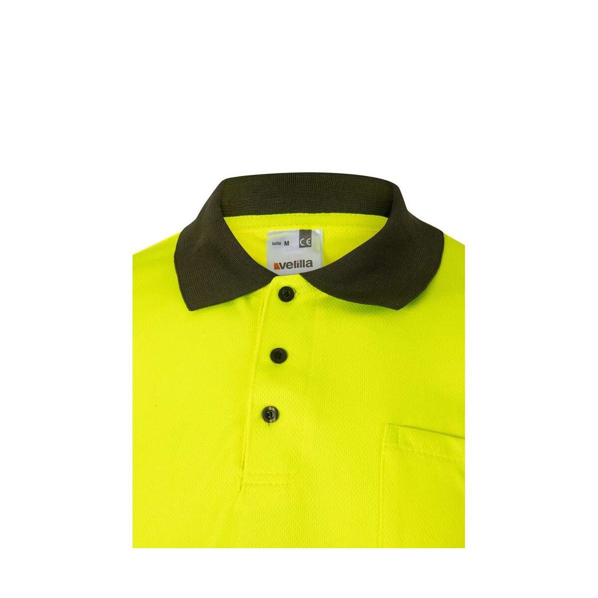 VL CUPID. Dwukolorowa koszulka polo w ptasie oczy (160 g/m²) z krótkimi rękawami, wykonana z poliestru (100%) 36063_219-e