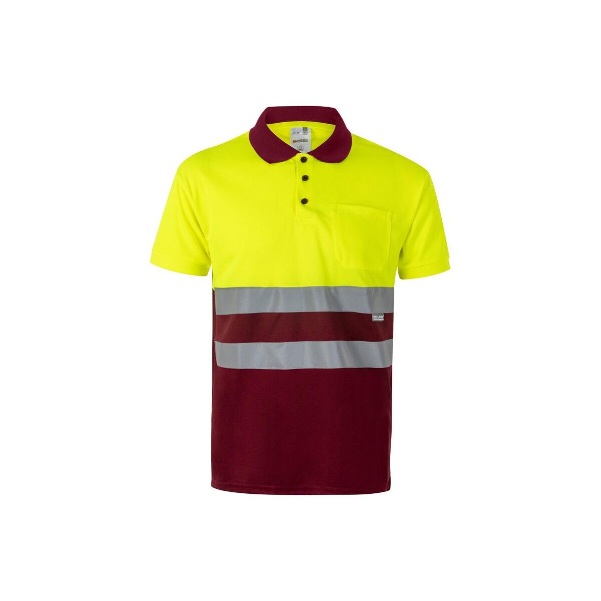 VL CUPID. Dwukolorowa koszulka polo w ptasie oczy (160 g/m²) z krótkimi rękawami, wykonana z poliestru (100%) 36063_225