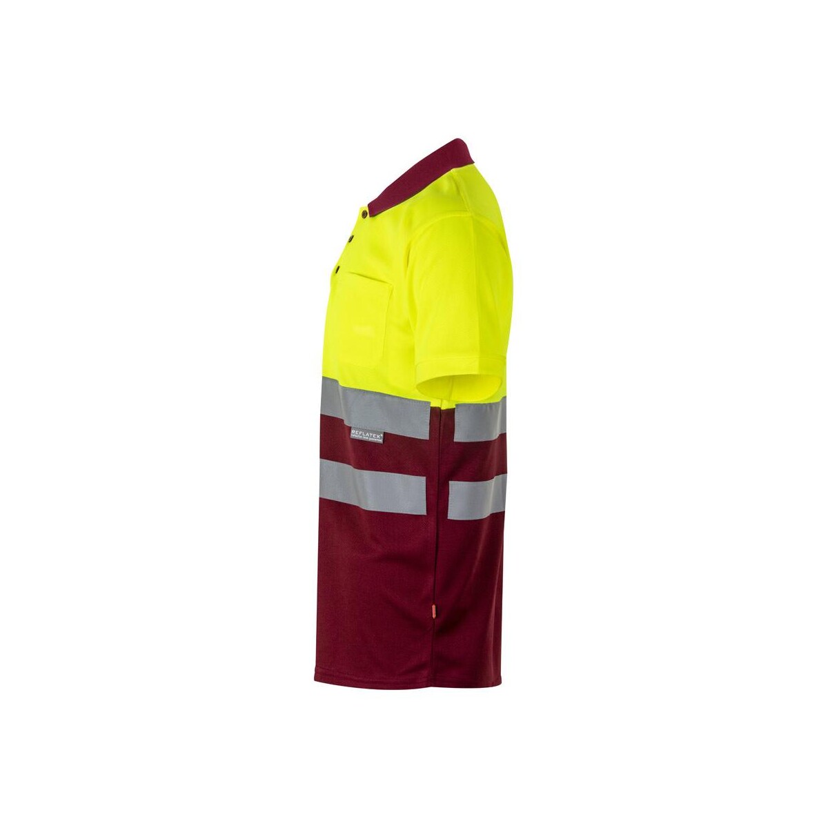 VL CUPID. Dwukolorowa koszulka polo w ptasie oczy (160 g/m²) z krótkimi rękawami, wykonana z poliestru (100%) 36063_225-c