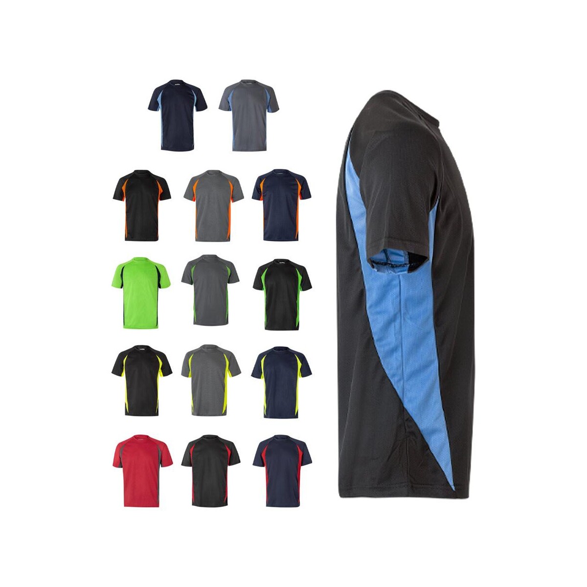 VL SLAYER. Dwukolorowa bluza frotte (260 g/m²) z poliestru (65%) i bawełny (35%) 36034_set