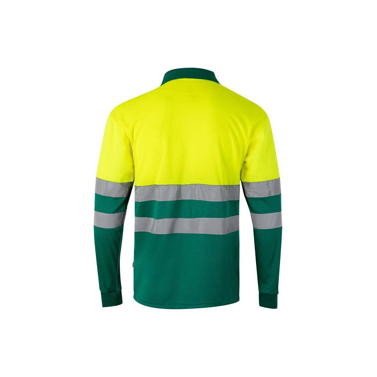 VL VULCAN LARGE. Dwukolorowa koszulka polo w ptasie oczy (160 g/m²) z długim rękawem, poliester (100%) 36069_209-b