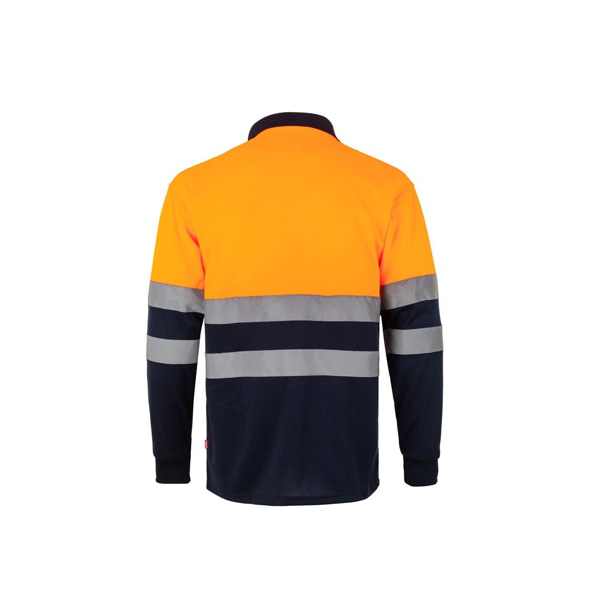 VL VULCAN LARGE. Dwukolorowa koszulka polo w ptasie oczy (160 g/m²) z długim rękawem, poliester (100%) 36069_214-b