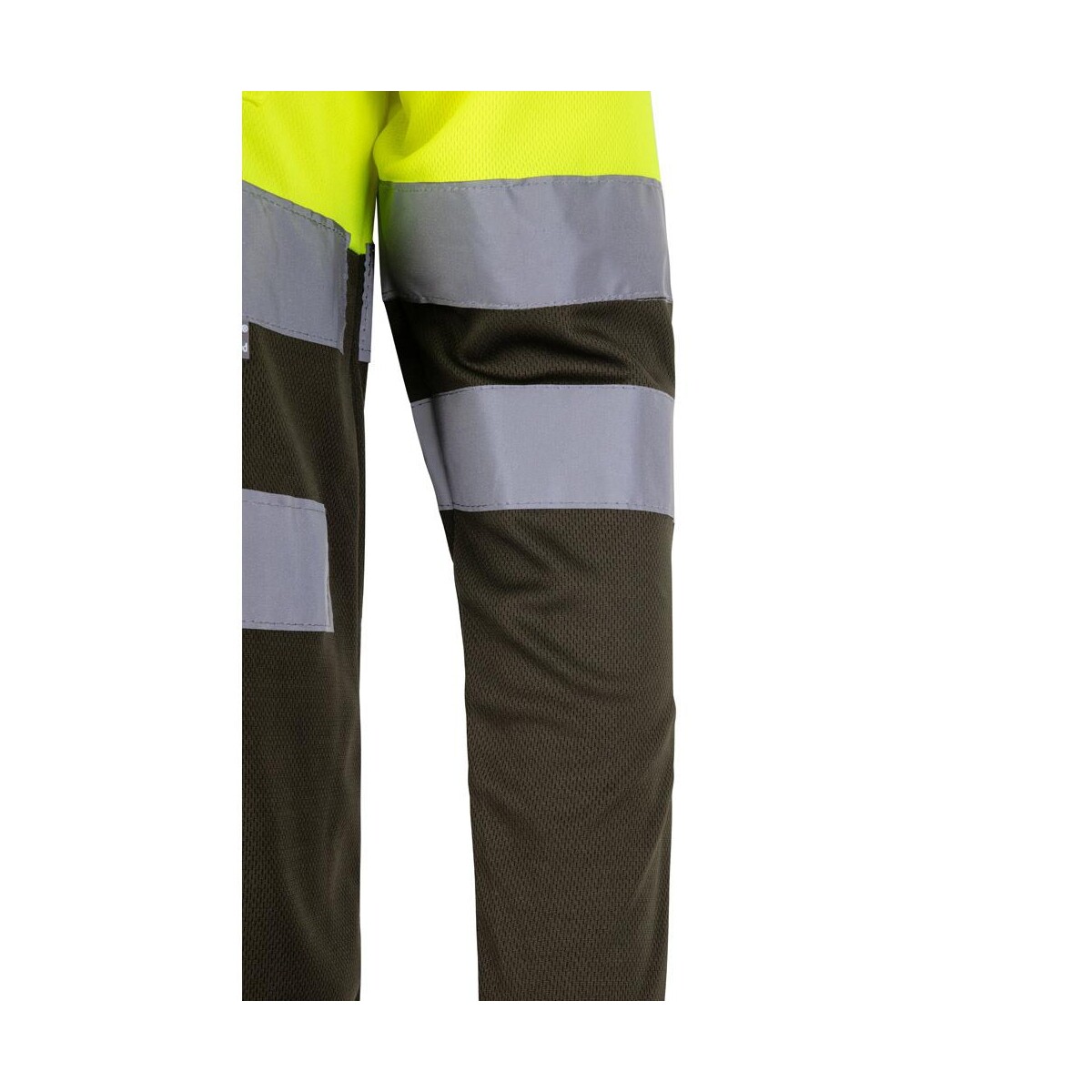 VL VULCAN LARGE. Dwukolorowa koszulka polo w ptasie oczy (160 g/m²) z długim rękawem, poliester (100%) 36069_219-f