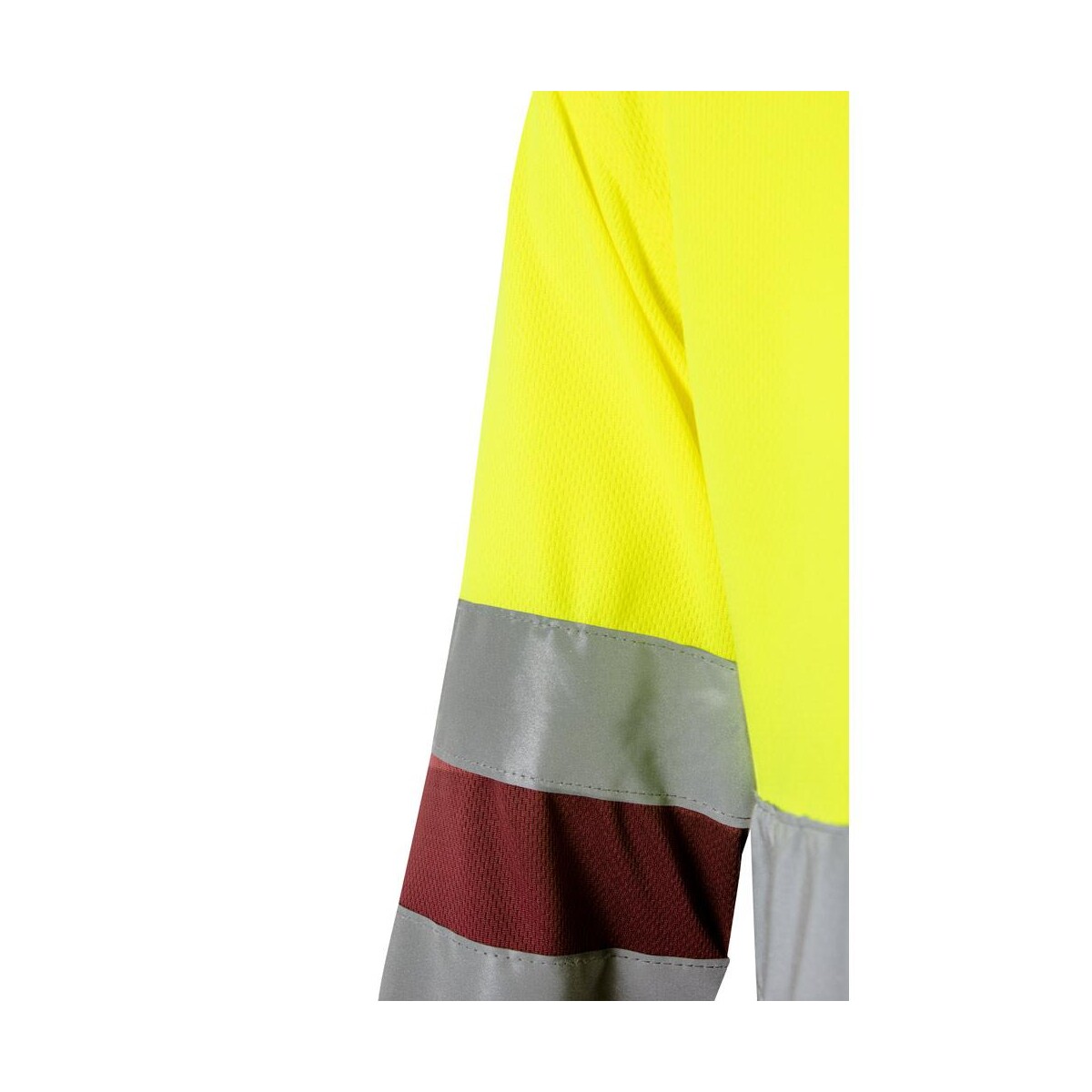 VL VULCAN LARGE. Dwukolorowa koszulka polo w ptasie oczy (160 g/m²) z długim rękawem, poliester (100%) 36069_225-f