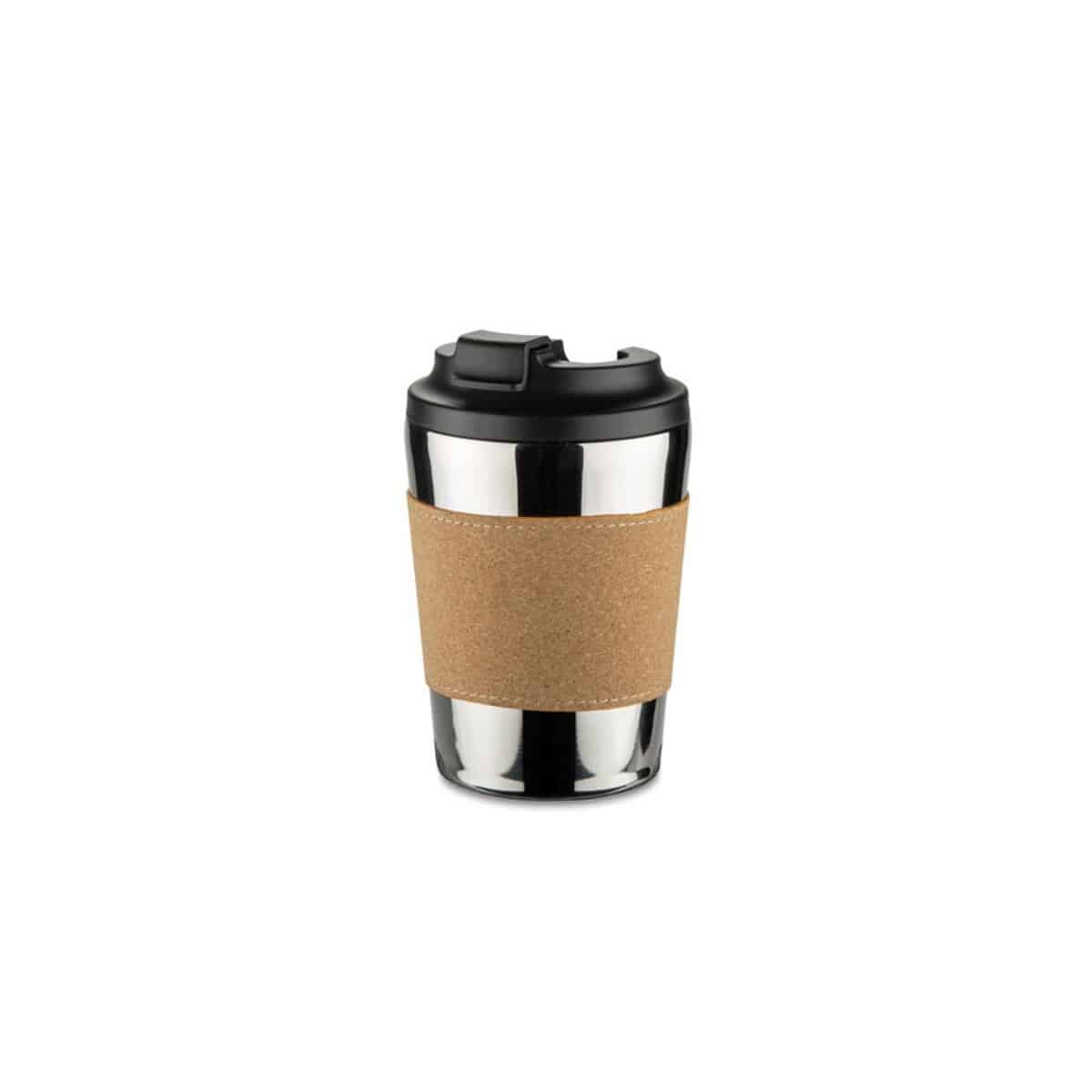 Kubek termiczny CAFFEZ 350 ml - srebrny