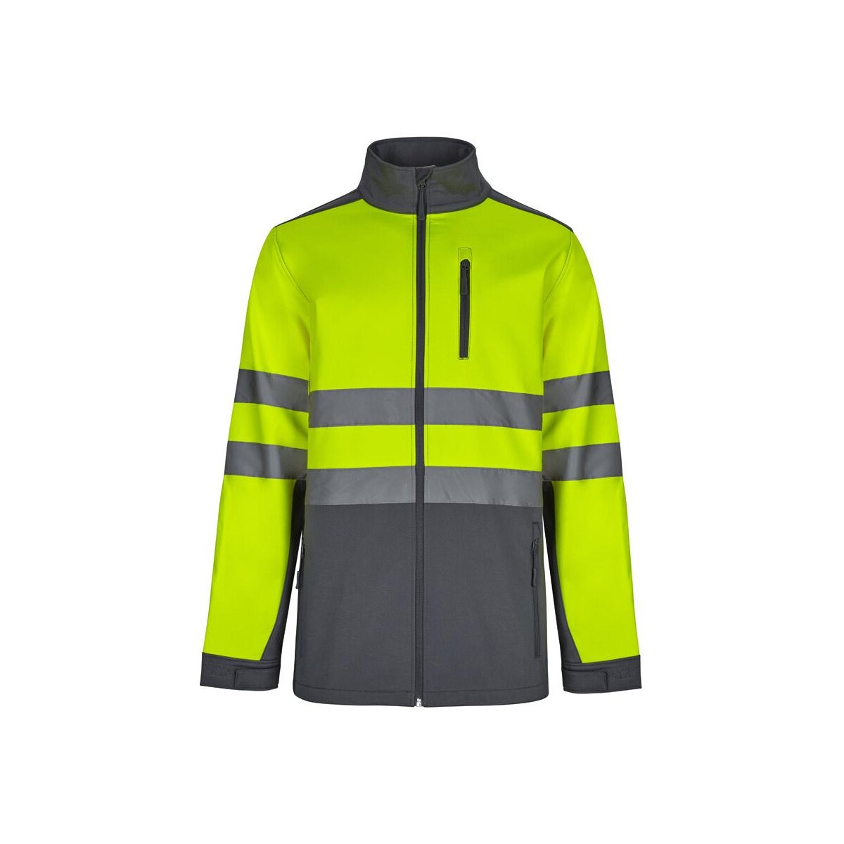 VL HESTIA. Dwukolorowa kurtka soft shell (280 g/m²) z poliestru (96%) i elastanu (4%) 36144_207