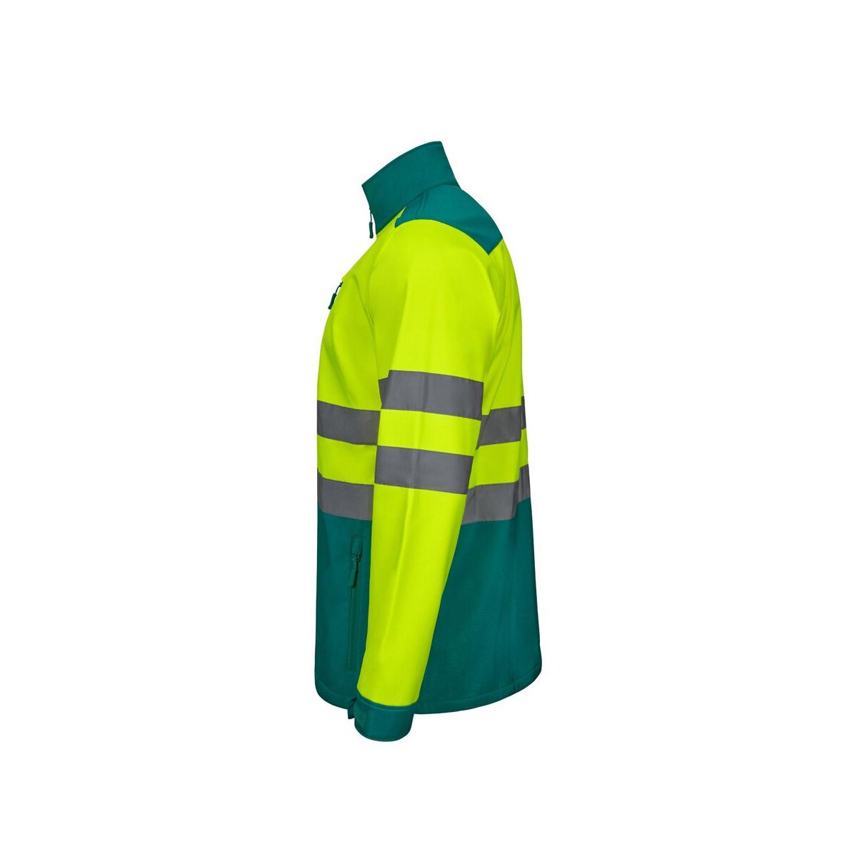 VL HESTIA. Dwukolorowa kurtka soft shell (280 g/m²) z poliestru (96%) i elastanu (4%) 36144_209-c