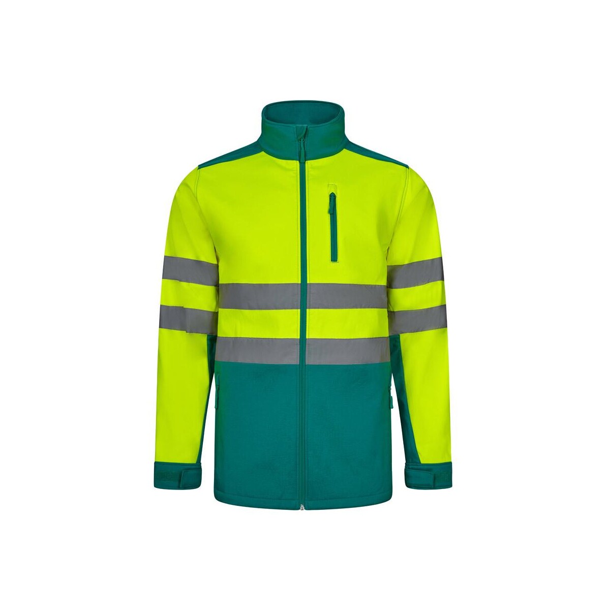 VL HESTIA. Dwukolorowa kurtka soft shell (280 g/m²) z poliestru (96%) i elastanu (4%) 36144_209